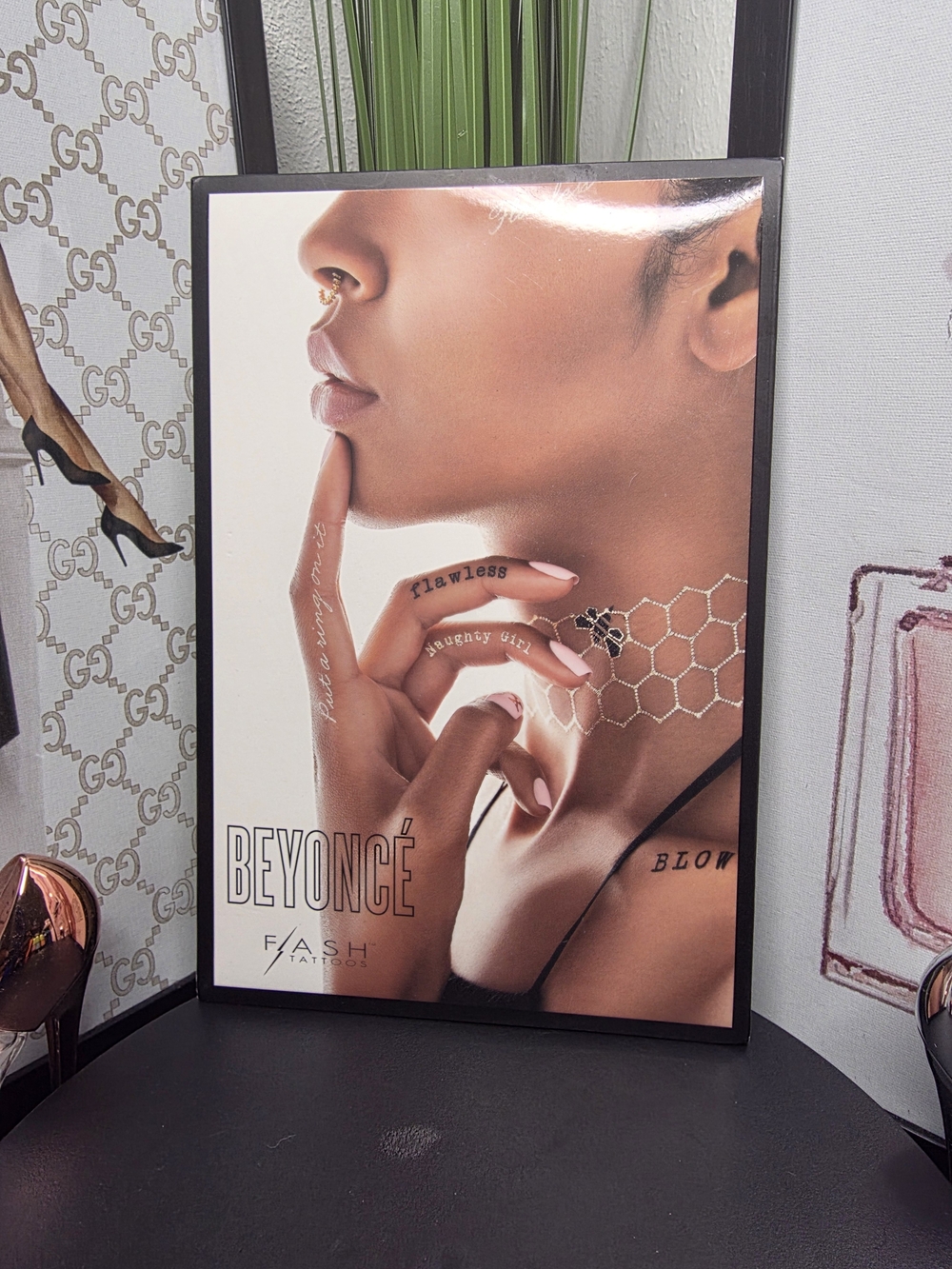 Beyonce X Flash Tattoos - Temporary - Picture 2 of 5